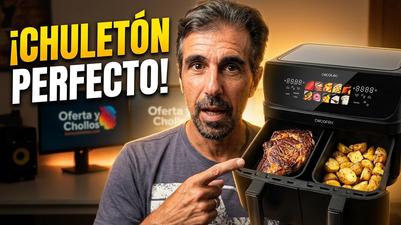 🧑‍🍳 Cecofry & Grill DuoHeat 10000 Air Fryer🔥 Review completa con pruebas de cocina ¿Merece la pena?