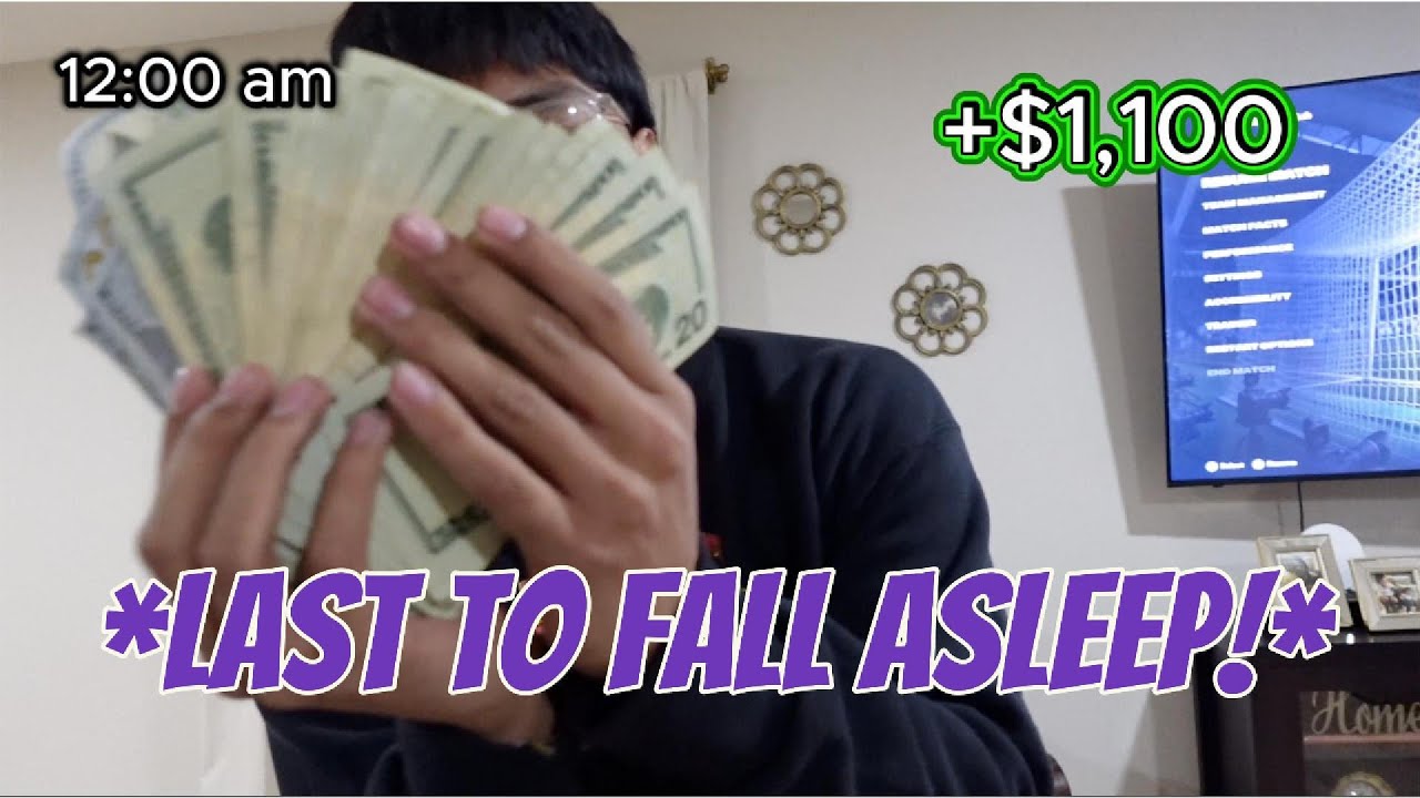 417 Morenos Last to Fall Asleep! (CASH PRIZE!)💸😴💤