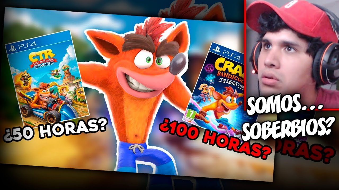 TDYU EXPLOTA con los JUEGOS MÁS LARGOS de Crash Bandicoot