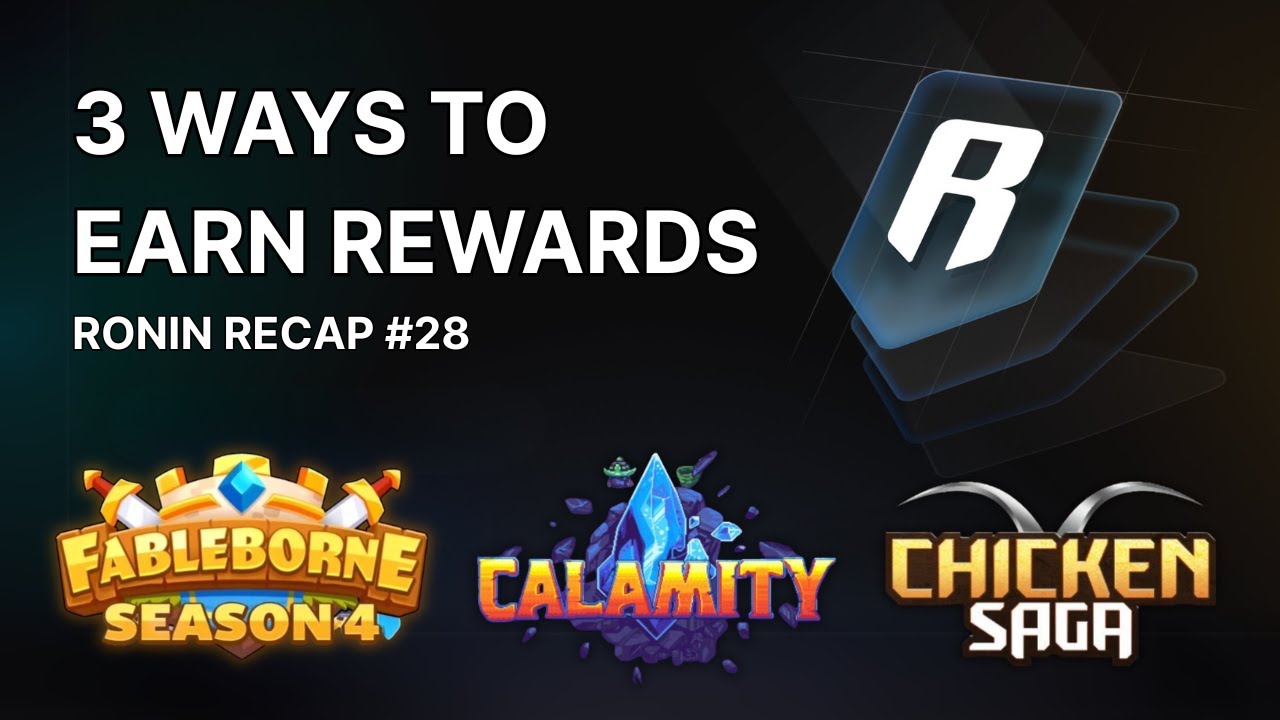 All the latest crypto gaming news this week covered in the Ronin Recap (12.18.25)