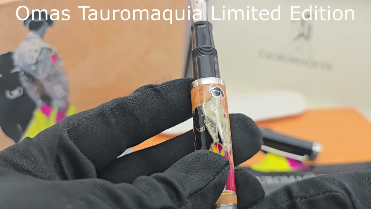 Cruzaltpens - Pluma Estilográfica Omas Tauromaquia Limited Edition