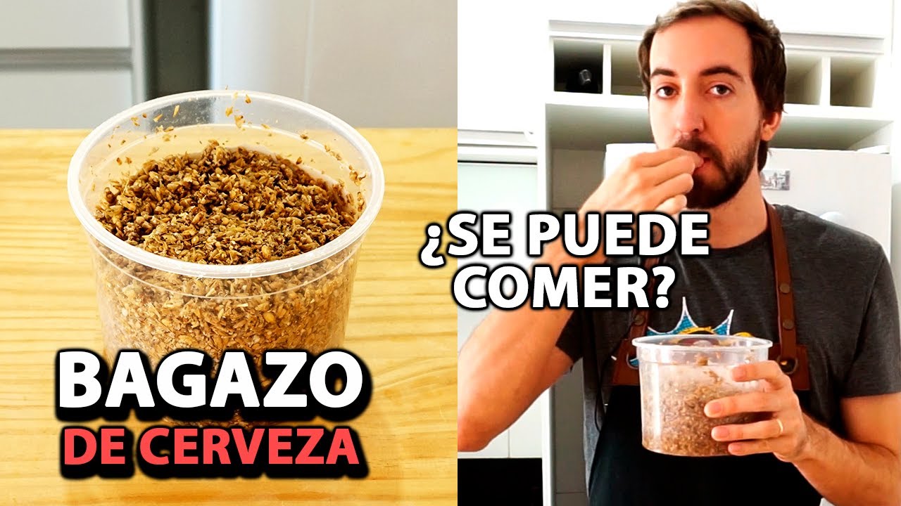Cómo reutilizar el bagazo de cerveza 🍞🍺 Receta pan de bagazo