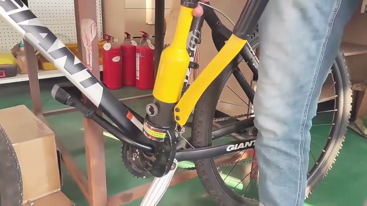 ETOOK ET600L UK SOLD SECURE GOLD BIKE U LOCK #bikeaccessories #ebike #etook #cycling #bikelife