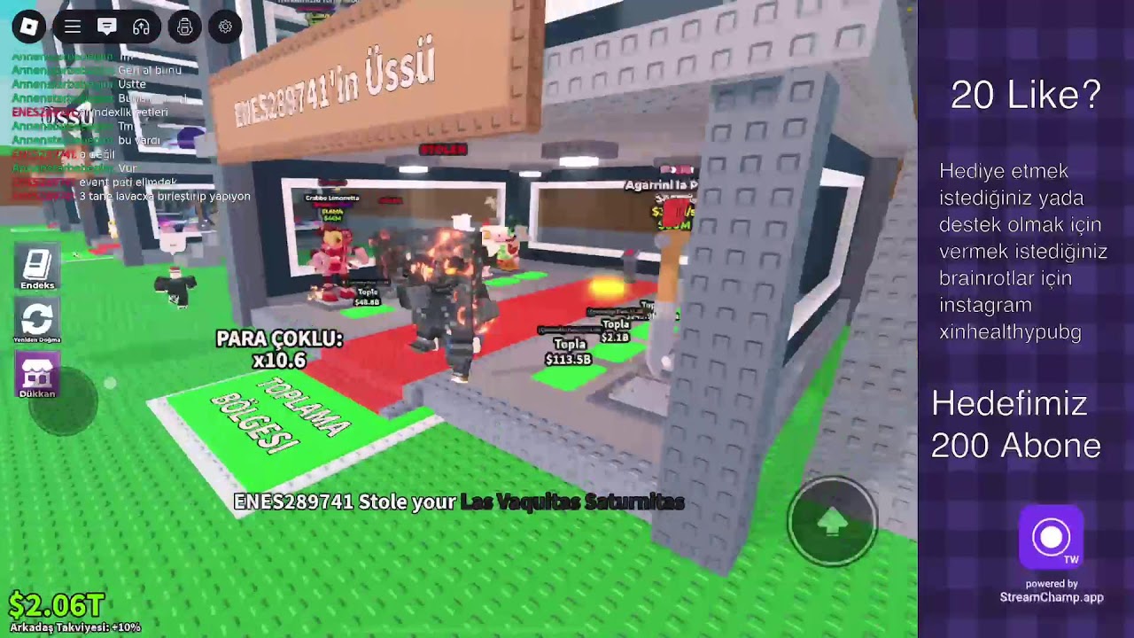 Brainrot Büyük Çekiliş | Roblox Türkçe