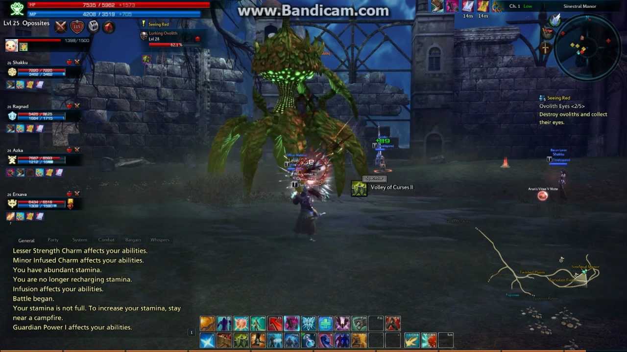 TERA Online: Lurking Ovolith Hunting in Sinistral Manor