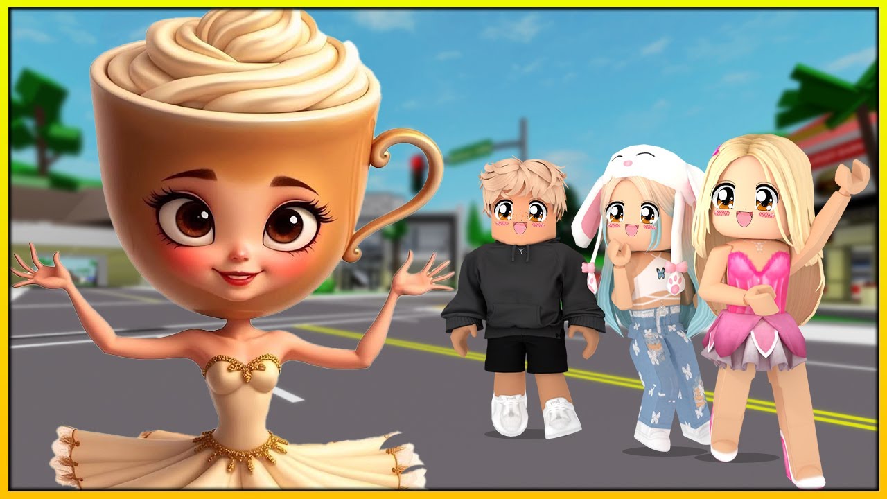 BROOKHAVENDA Ballerina Cappuccino oldum ⚡️ Roblox | KÜBRA NİSA