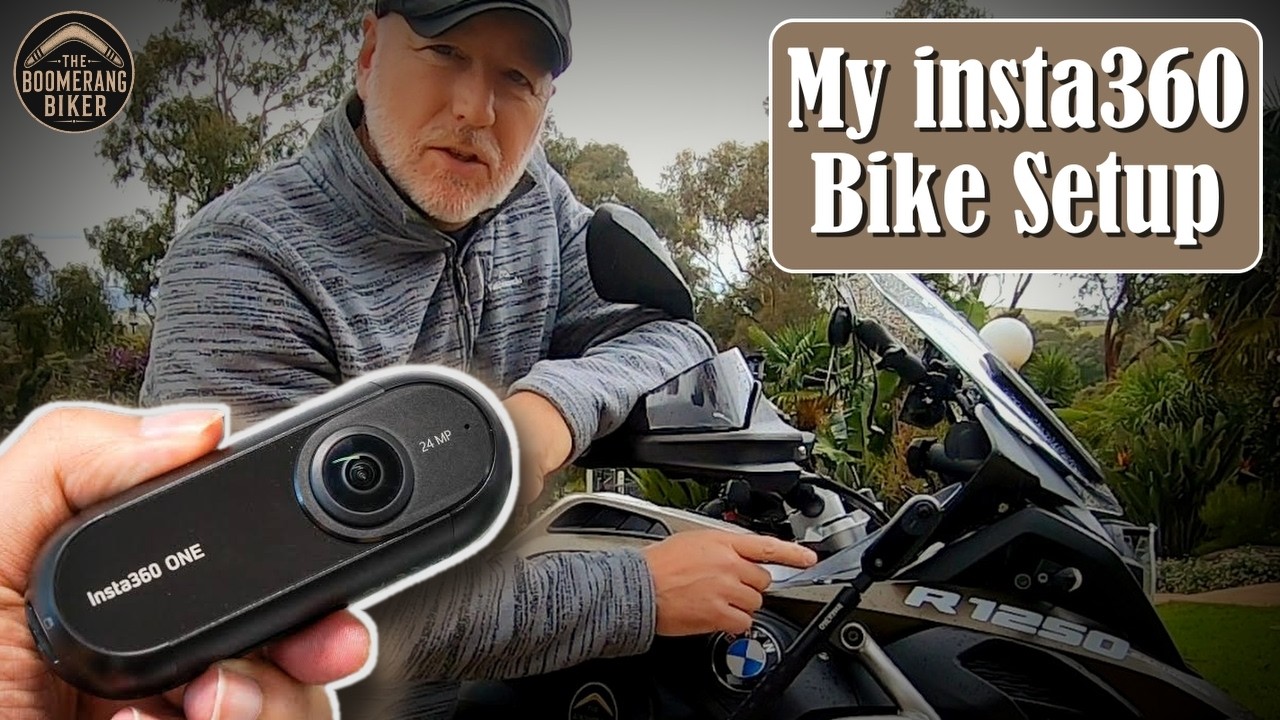 Insta360 Motorcycle Setup - Easy Tutorial - Camera, Mounts & Invisible Selfie Stick!