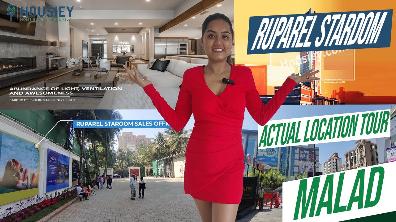 Ruparel Malad West | Actual Location tour | Ruparel Stardom Malad West