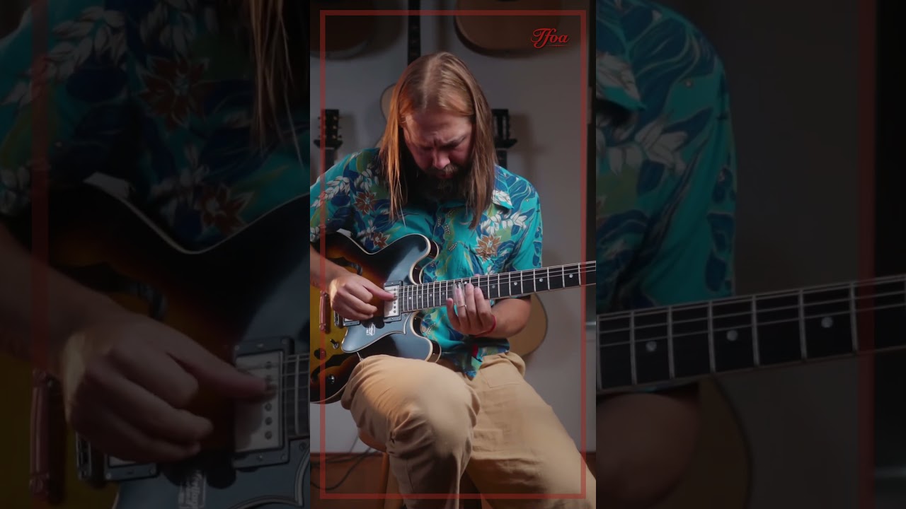 🎸 Artisan Aged Heritage H535, played by Leif de Leeuw!