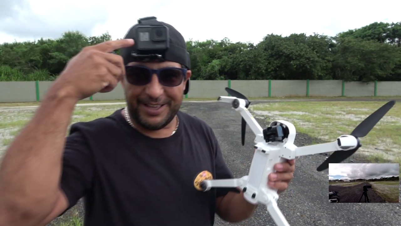 PRIMEIRO VOO HUBSAN ZINO E LONG RANGE 1KM