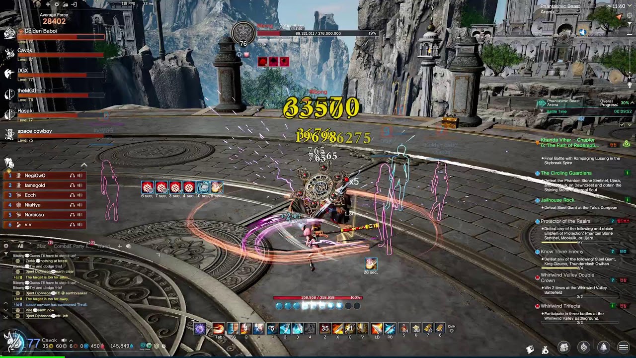[BnS Neo] 02/07 - Skybreak Spire (BT) Raven King attempts