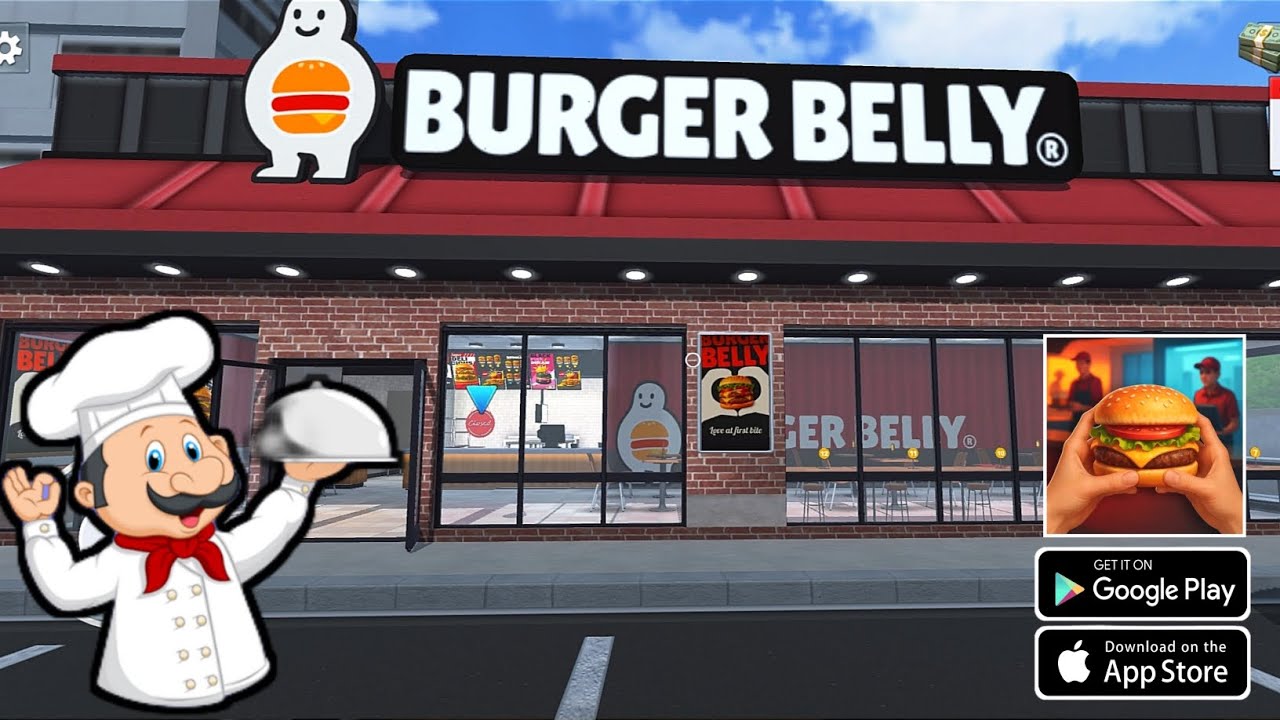 Burger Belly || NEW FAST FOOD SIMULATOR GAME🍔|| Android Gameplay 2025
