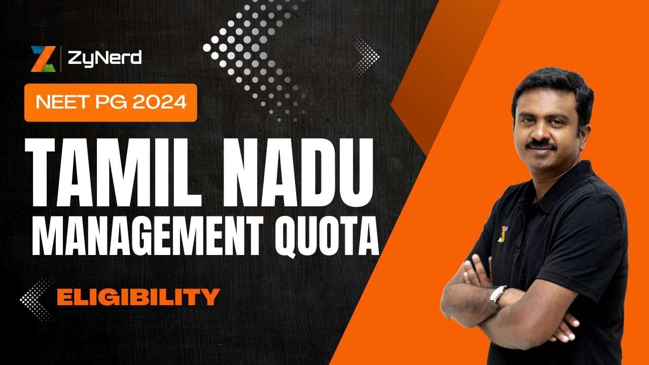 Tamil Nadu Management Quota PG Medical | Eligibility