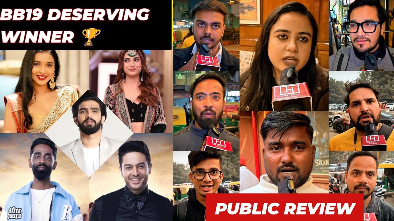 Bigg Boss 19 Public Review & Reaction || Deserving Winner of Bigg Boss 19 according to Delhi Public 