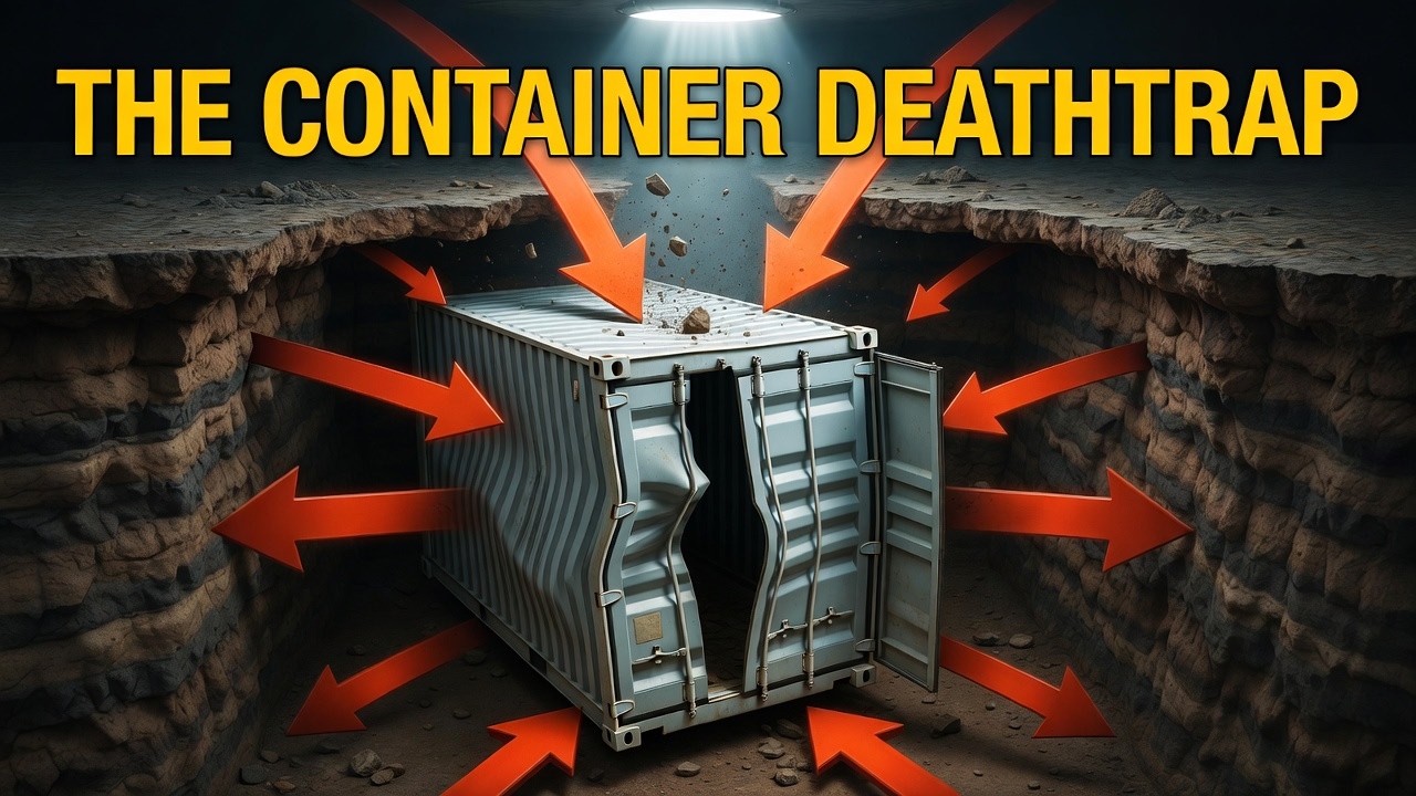 The 1 Myth That Turns Buried Container Bunkers Into Deathtraps