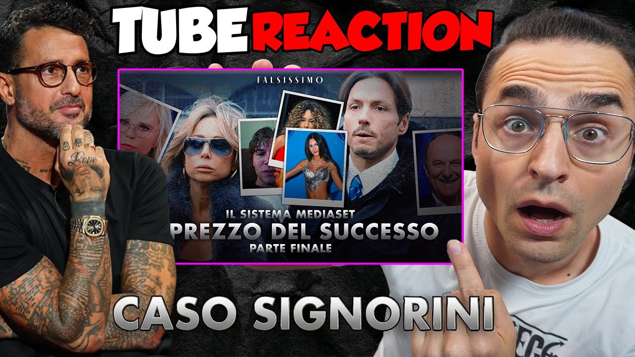 🔥 TUBEREACTION a Fabrizio Corona sul caso TV italiana corrotta! 😱 Ma che sta a di ?!?