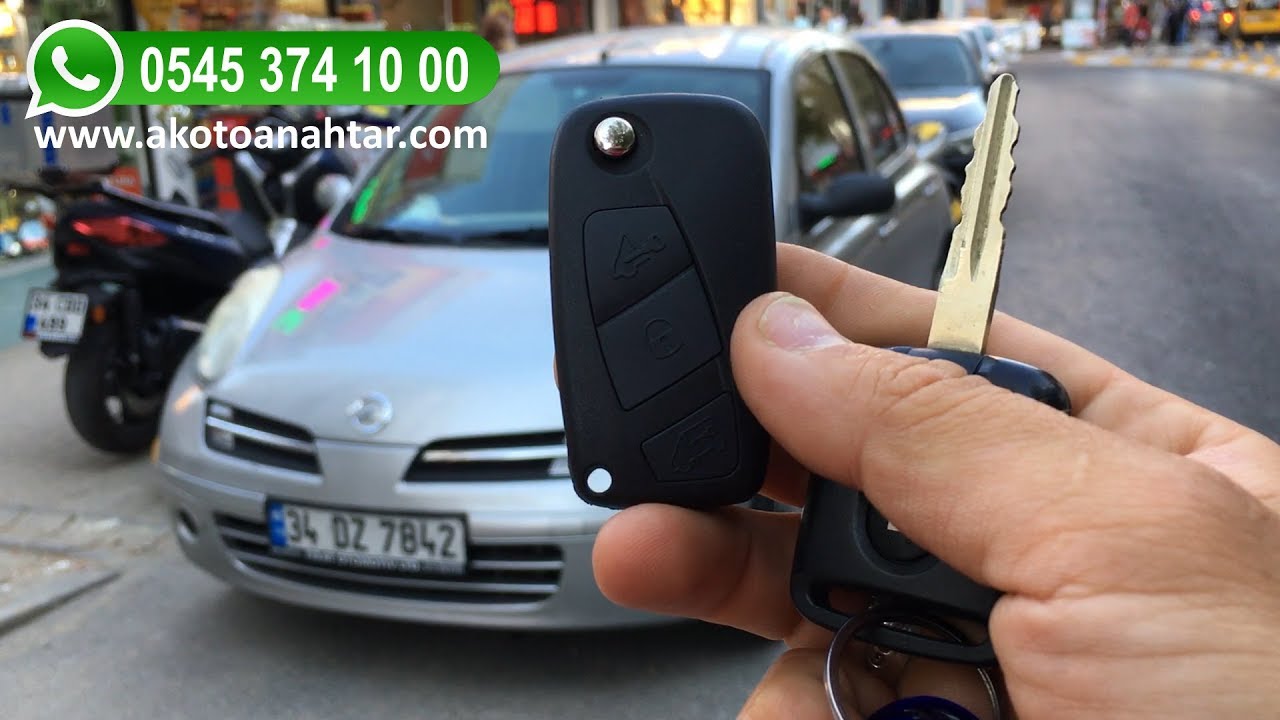 NISSAN MICRA SUSTALI YEDEK ANAHTAR YAPIMI | Çoğaltma Kodlama Kopyalama | AK OTO ANAHTAR