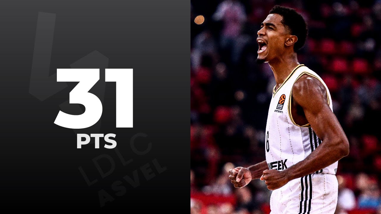 Theo Maledon MONSTER GAME against Olympiacos!