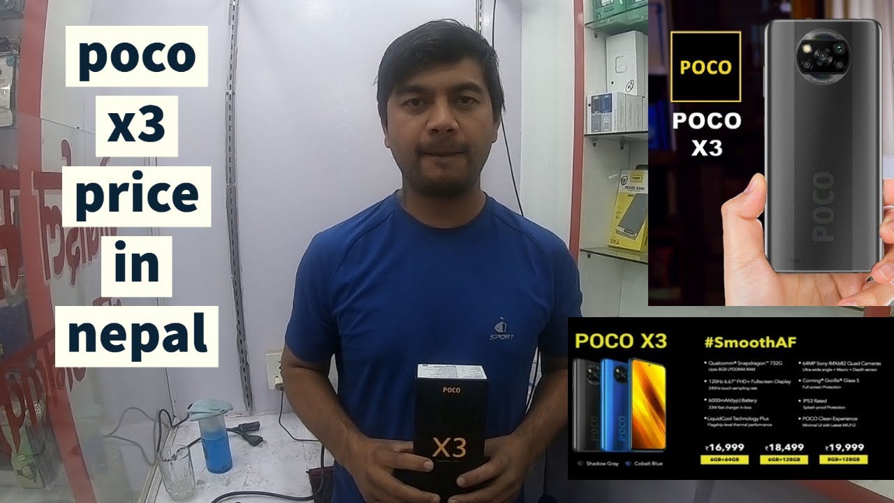 Poco x3 Price IN Nepal 2020 (36000) !! best mobile for pubg !!