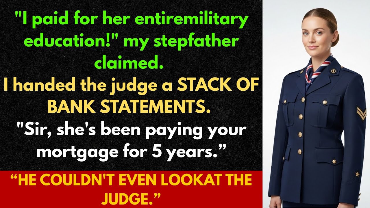 Walked Into Court in Uniform — My Father Said “She Embarrassed Me” and the Judge Shut Him Down?