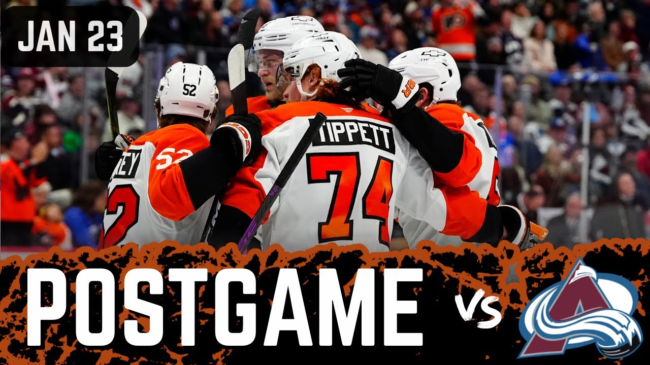 BSH Postgame: Owen Tippett, Matvei Michkov lead Flyers over Avalanche