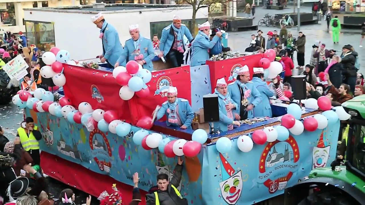 Karnevalszug in Köln Rodenkirchen 2018
