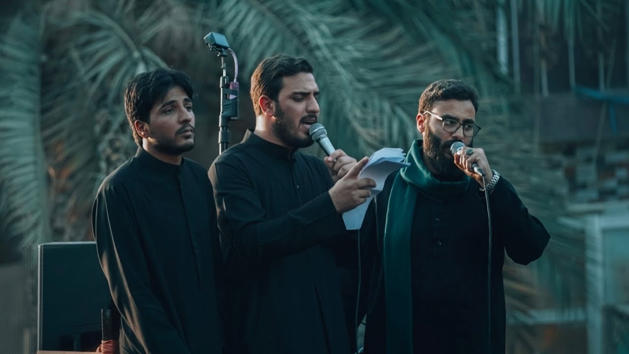 مراسيم التشييع والدفن/امير المحياوي/حسين محمد