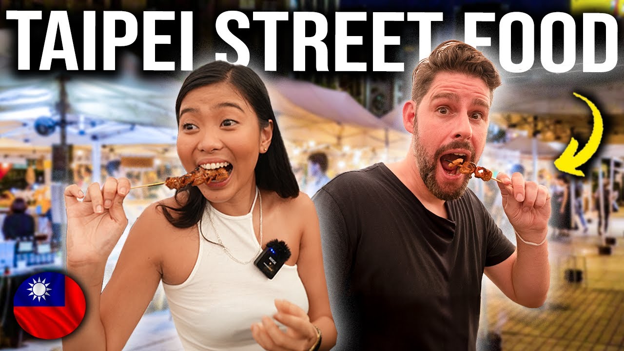 We Tried Michelin STREET FOOD in TAIWAN!! 🇹🇼