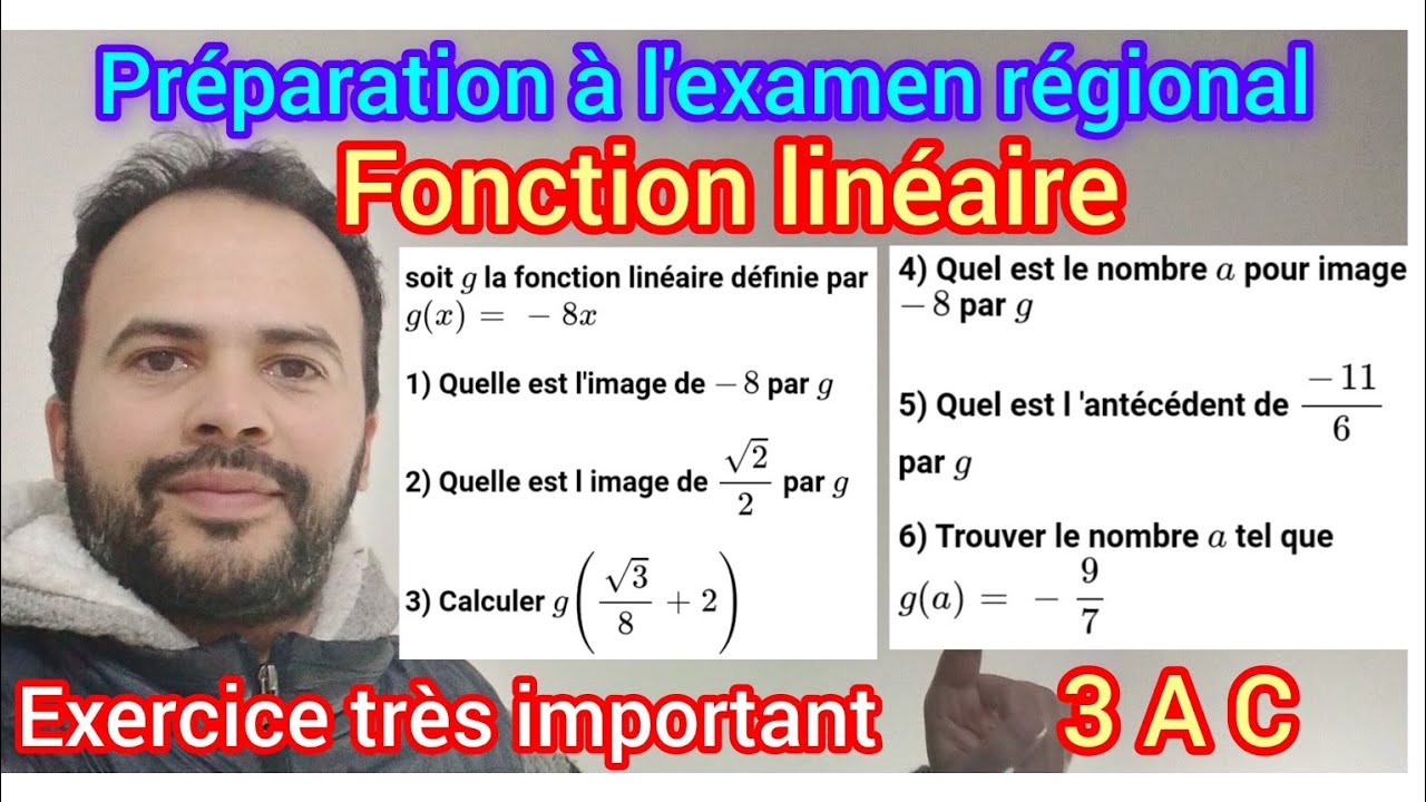 Exercice corrigé : al moufid en mathématique 3AC page 160 exercice 3.