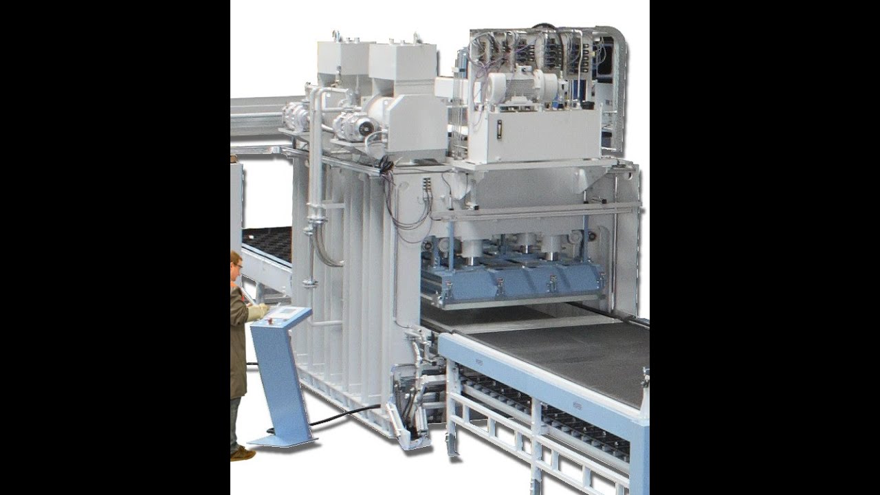 Durchlaufpressenlinie - Feed-through press line