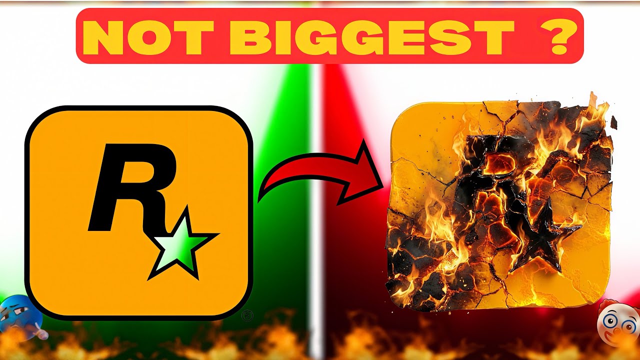 “Why Rockstar Isn’t The BIGGEST Gaming Company? The Real Reason 😱”