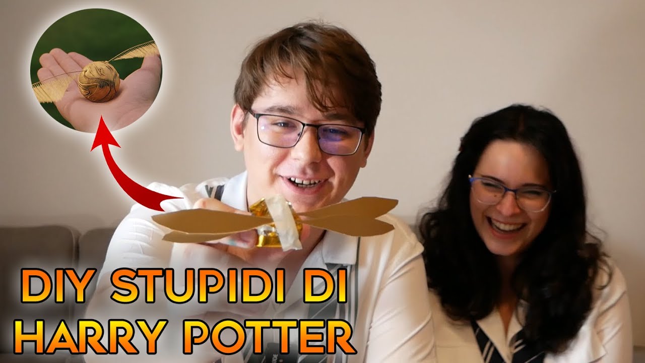 Ricreiamo DIY stupidi di HARRY POTTER spendendo decisamente TROPPI SOLDI