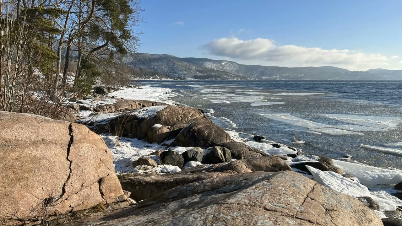 Hernestangen, Drammensfjorden, Norway – Winter Landscape with Original Soundtrack Chill Out