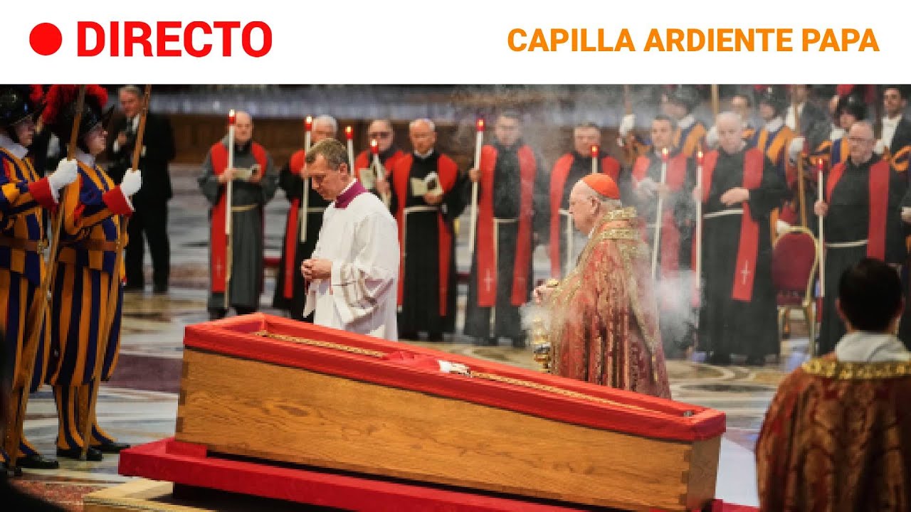 PAPA FRANCISCO 🔴 EN DIRECTO: CAPILLA ARDIENTE del PONTÍFICE en la BASÍLICA de SAN PEDRO | RTVE
