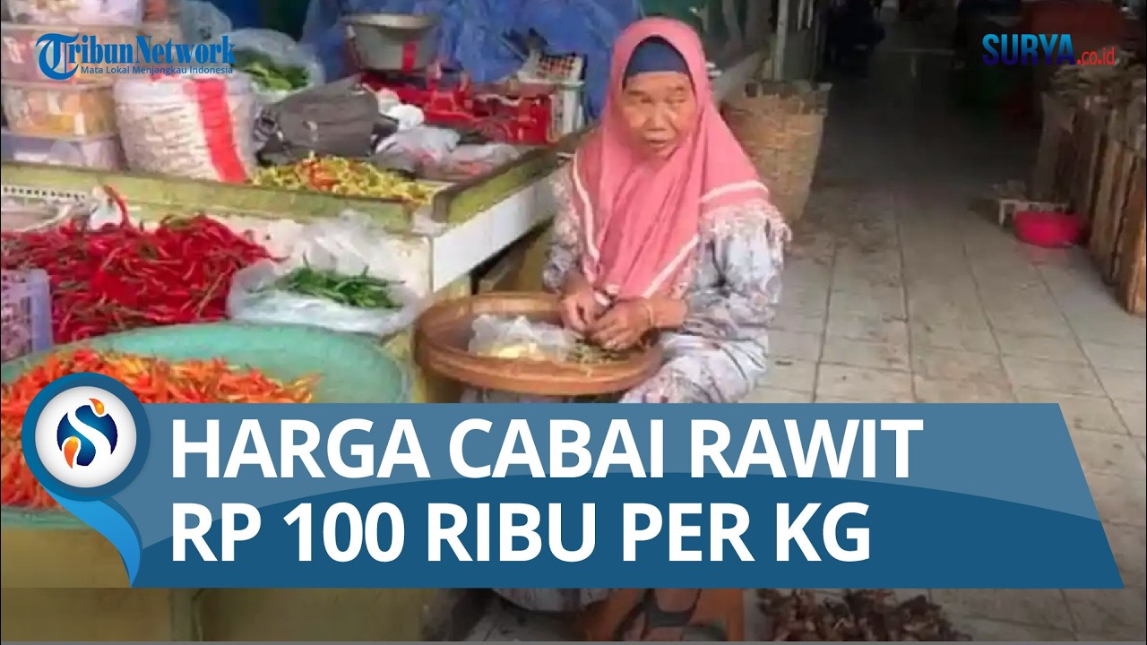 Jelang Ramadan, Harga Cabai Rawit di Pasar Baru Tuban Tembus Rp 100 Ribu per Kilogram