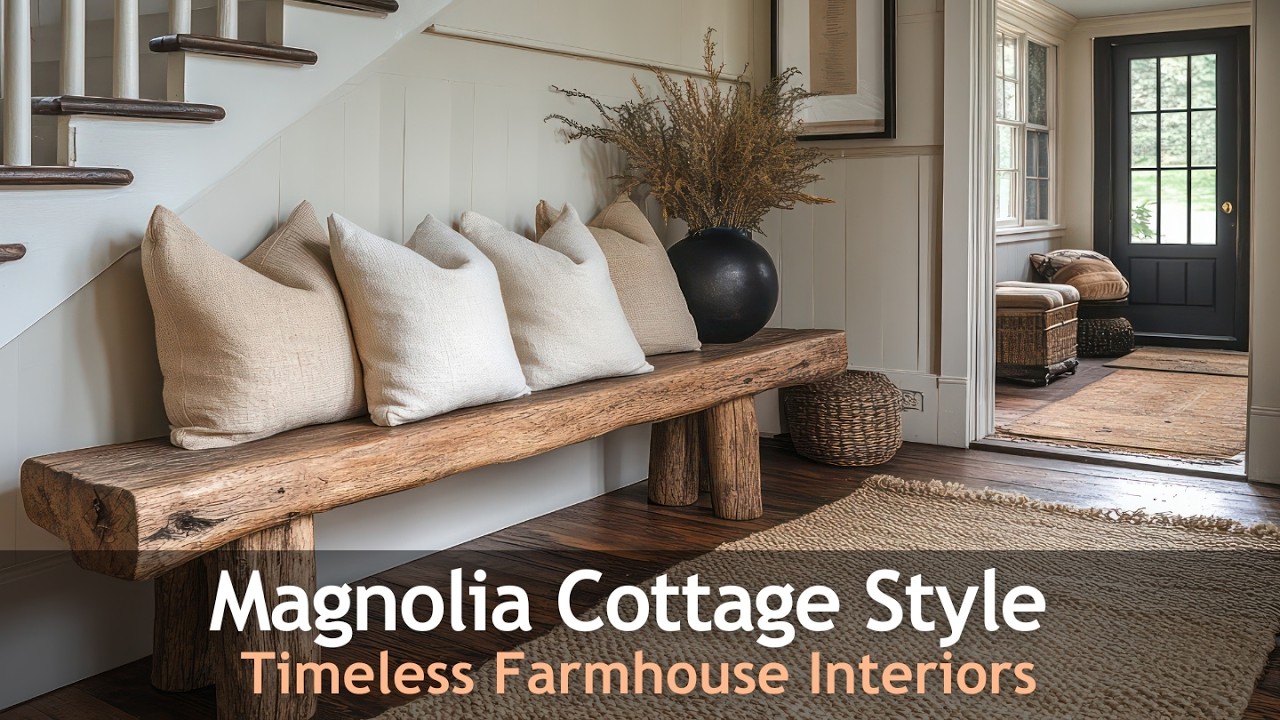 Преобразите свой дом с помощью стиля Magnolia Cottage