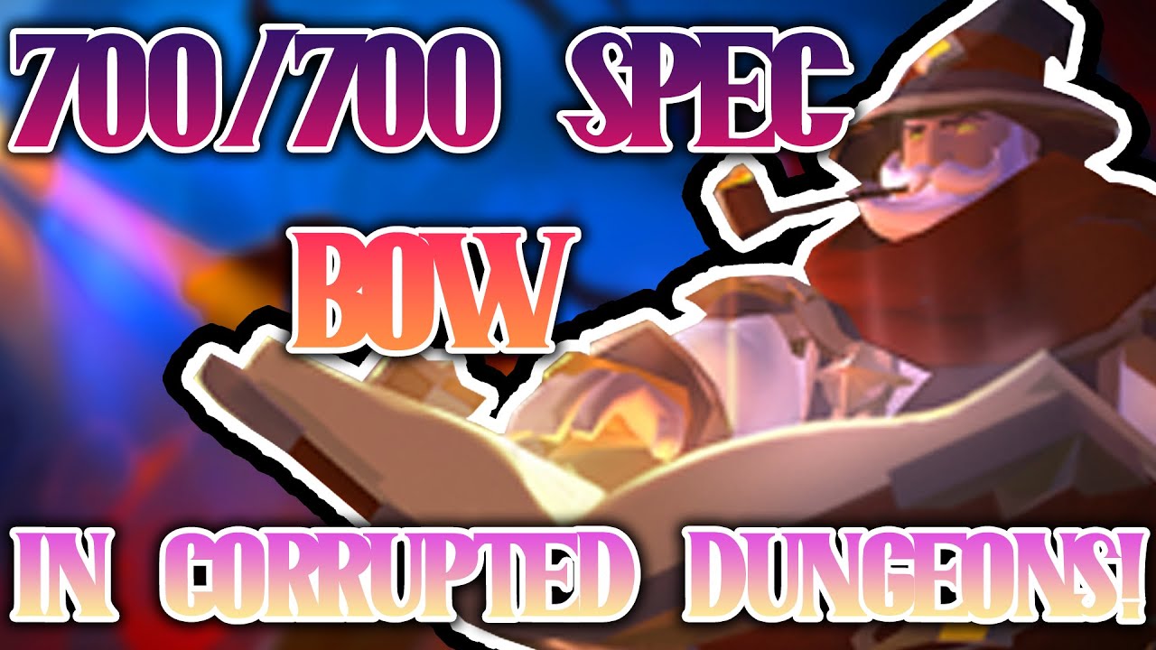 *New Patch!* 700/700(Max) Specialization Bow in *SLAYER* Corrupted dungeons! *Albion Online*