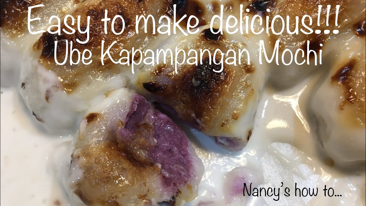 Ube Kapampangan Mochi - Complete Easy Step By Step Recipe
