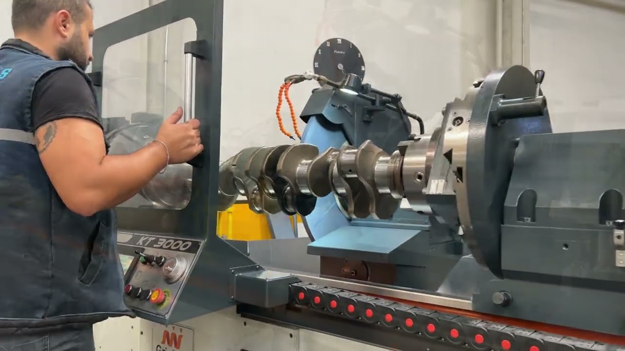 POLEKS CRANKSHAFT GRINDING MACHINE(Semi Automatic & Servo Control)