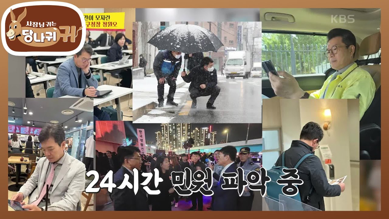 알람보다 빠른 청장님의 문자 알림💦 민원 180건으로 시작하는 오전 일과😲 [사장님 귀는 당나귀 귀/Boss in the Mirror] | KBS 250608 방송