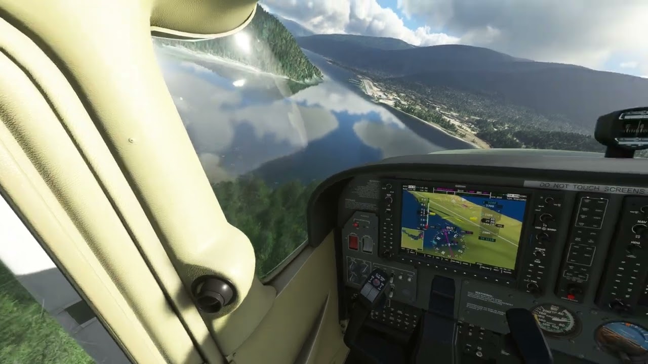 @Dalton-Flightsimclips | CZNL Nelson, VFR Approach/Landing RWY 04, Cessna 172 Skyhawk 📽⛺