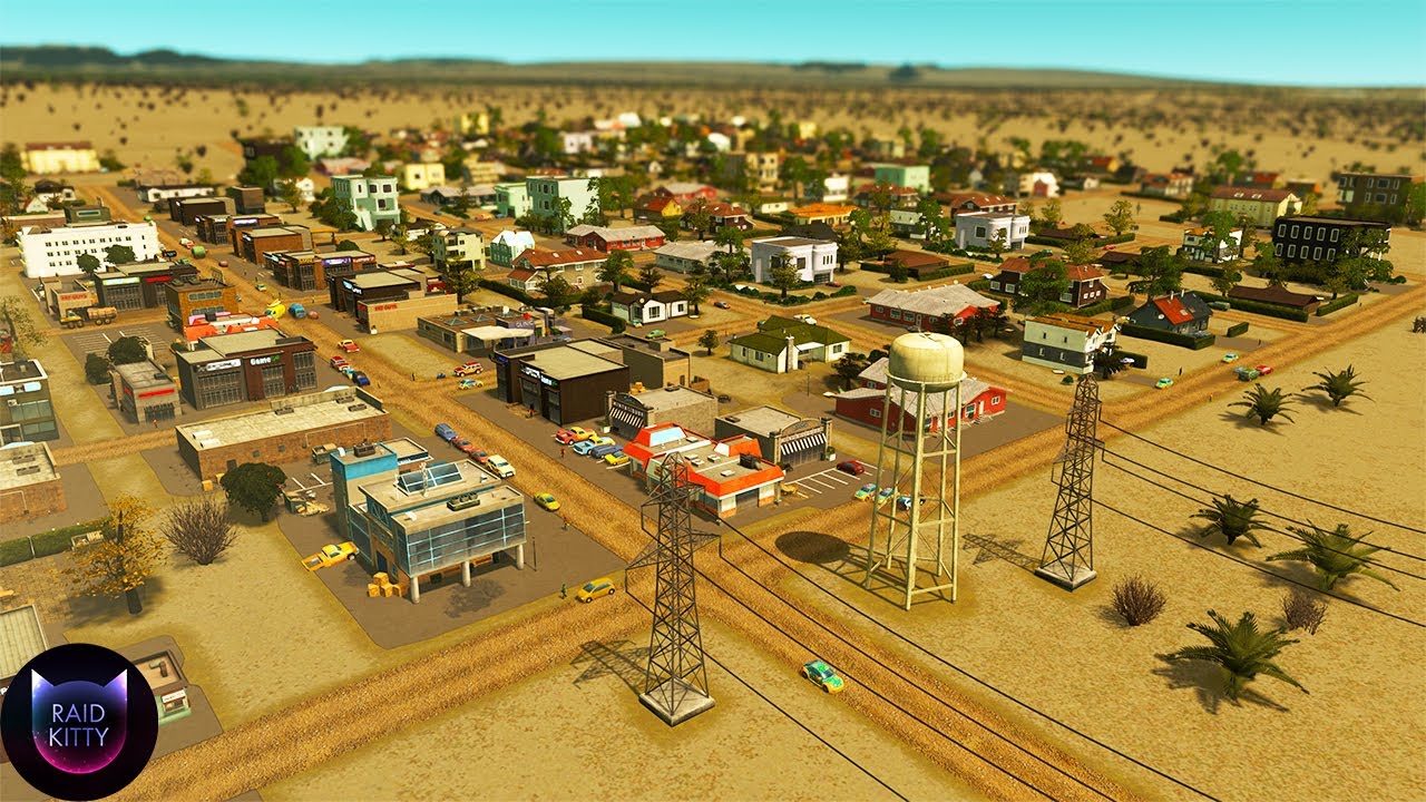 Start of a Brand New Desert City | Cities: Skylines