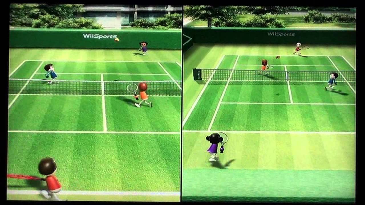 Wii Sports Tennis: Joseph VS. Zachary (March 20, 2012)