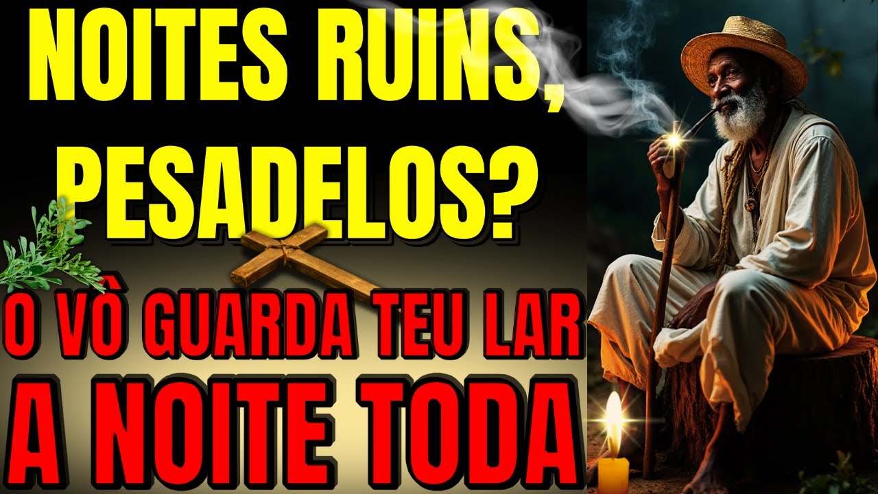 NOITES DIF&Iacute;CEIS? PRETO VELHO PROTEGE VOC&Ecirc; e SEU LAR a NOITE TODA!