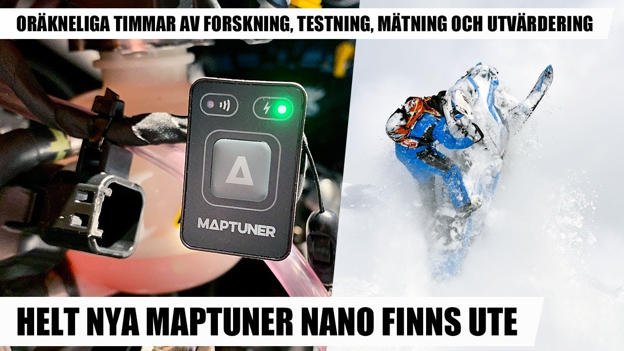 SnowRider TV Ep. 156, Säsong 7 - Maptun presenterar den ultrakompakta och trådlösa Maptuner Nano