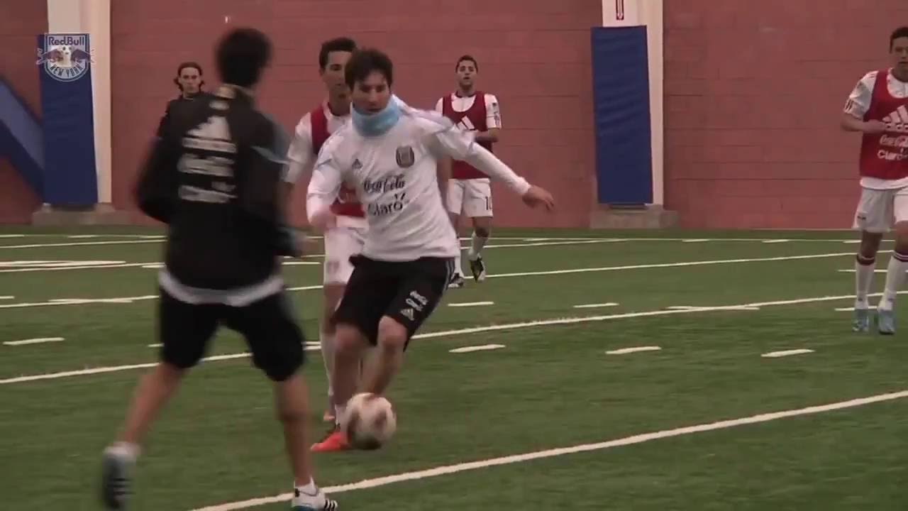 Lionel Messi vs New York RedBulls (U18s)
