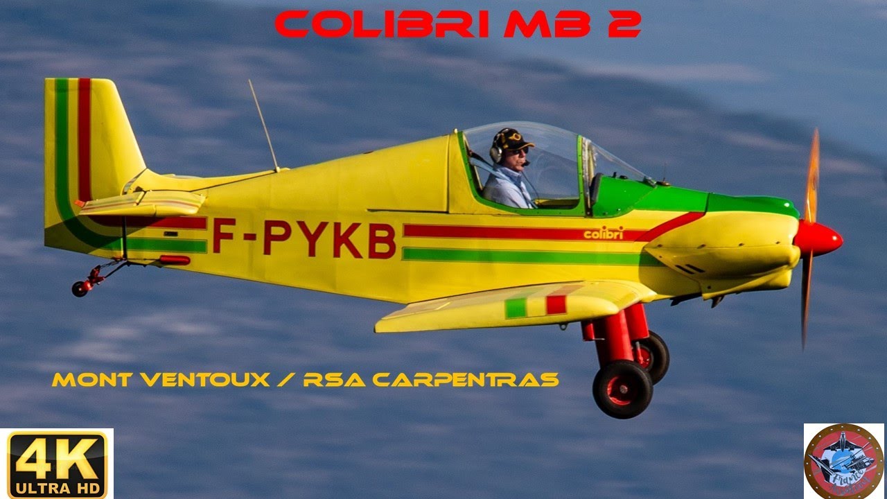 COLIBRI MB2 RSA Carpentras Mont Ventoux 6 sept 2020 Au Sol et, en Vol