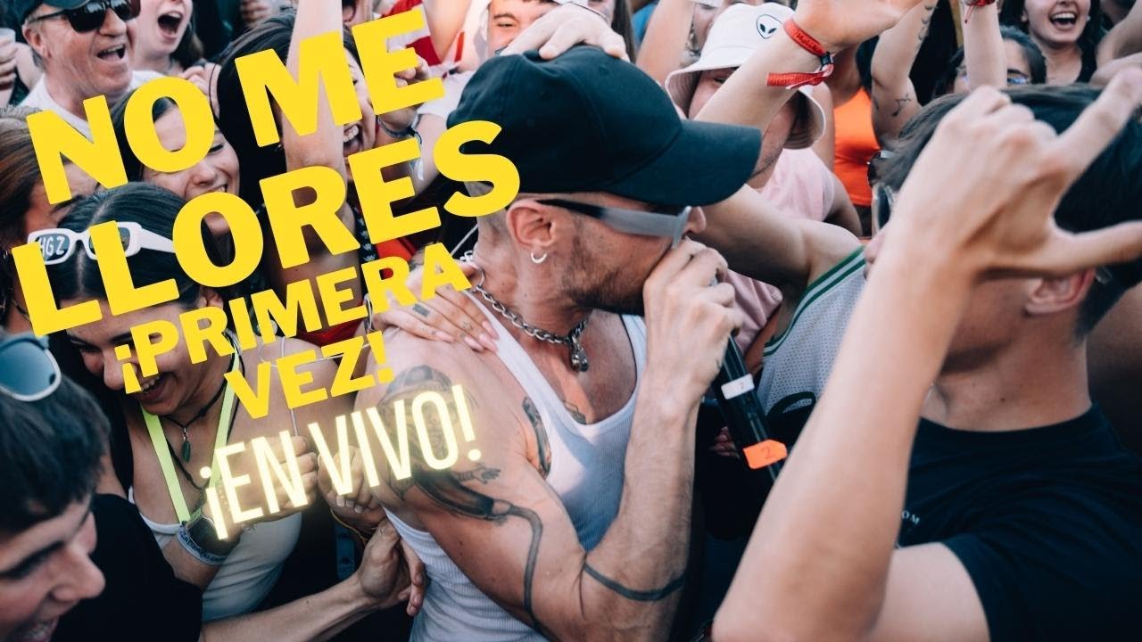 DUKI x Leby - No me Llores (Remix) ¡PRIMERA VEZ EN VIVO!