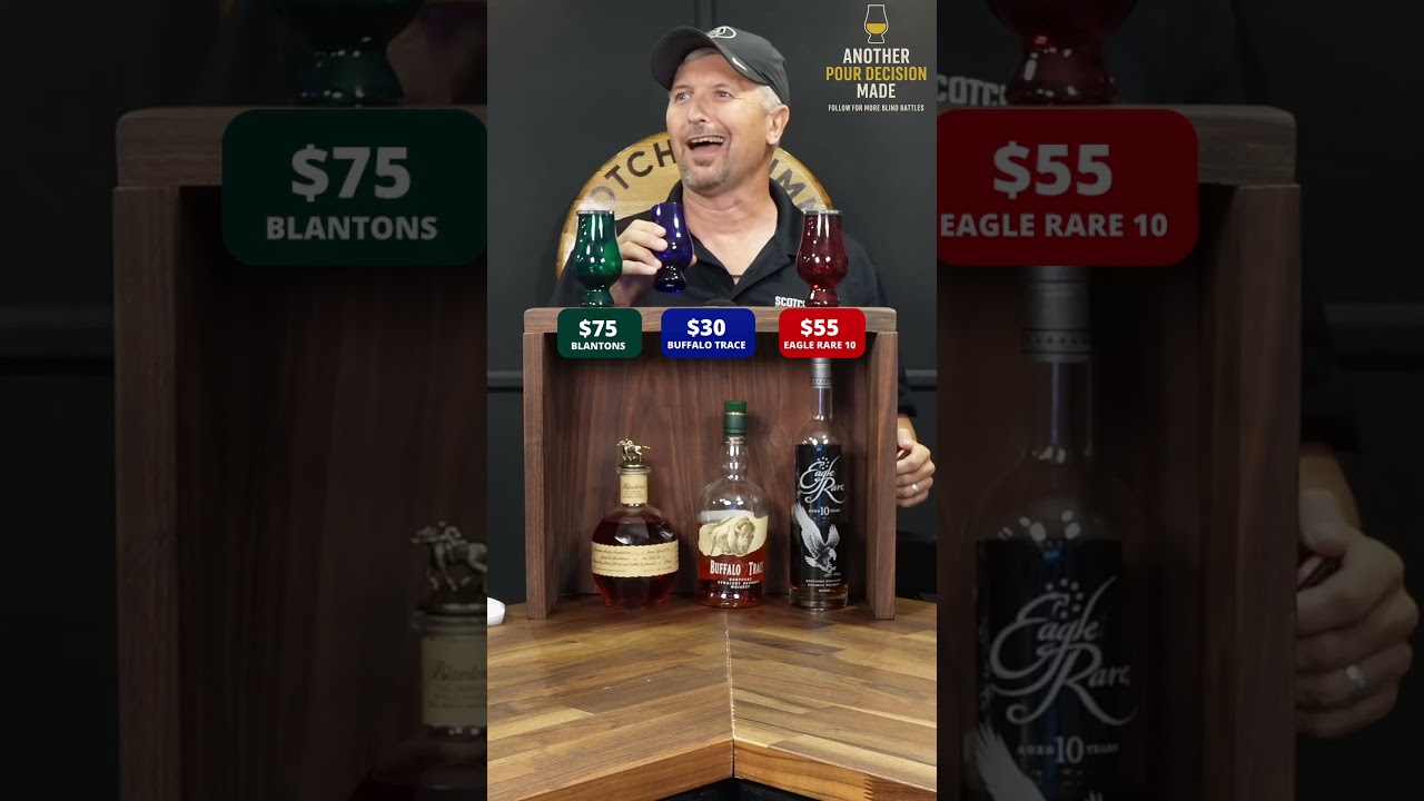 Blanton&rsquo;s kontra Eagle Rare kontra Buffalo Trace &mdash; Czy mogę wybrać butelkę za 75 dolar&oacute;w w ciemno...