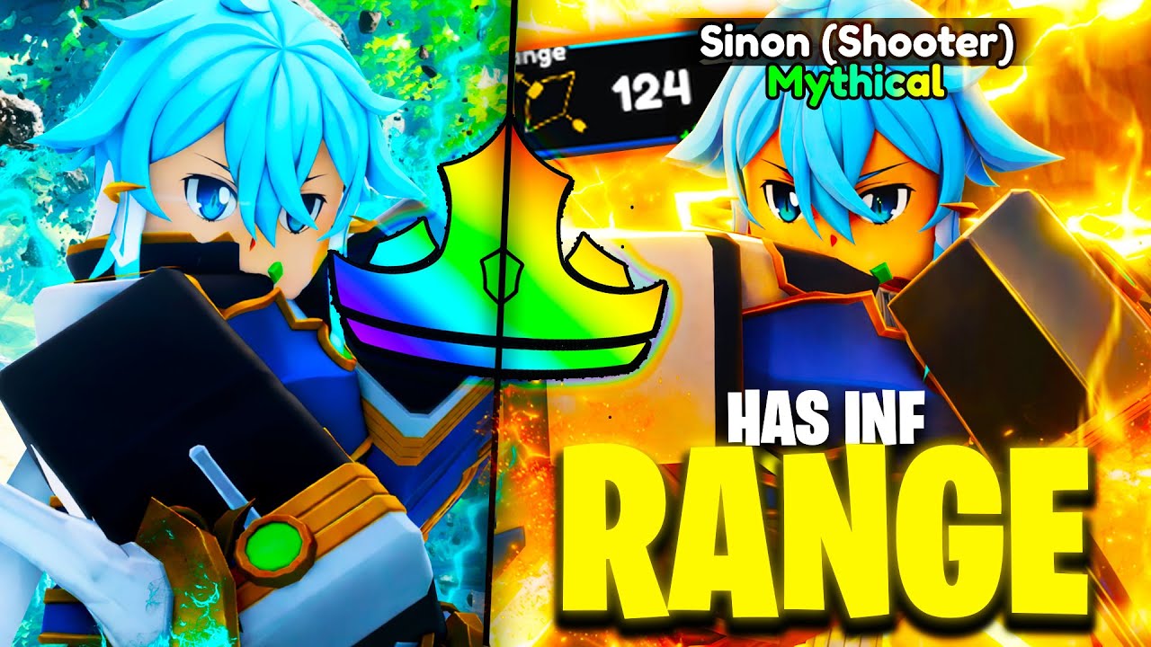 This Unit Has INFINITE Range!┃Obtaining RULER Sinon In Universal Tower Defense